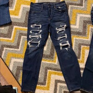American eagle ripped skinny Jeans size 16